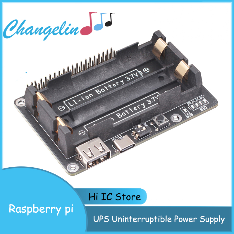 Raspberry Pi Uninterrupted Power Supply Ups 18650 - Raspberry Pi 18650 Ups Noodvoeding Extended