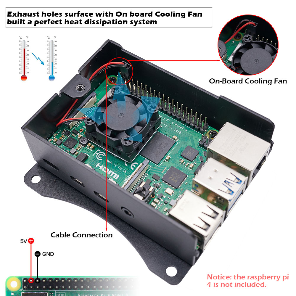 Raspberry Pi 4 Model B Alumini - Argon One V3 M.2 Nvme Case recensie en prijs