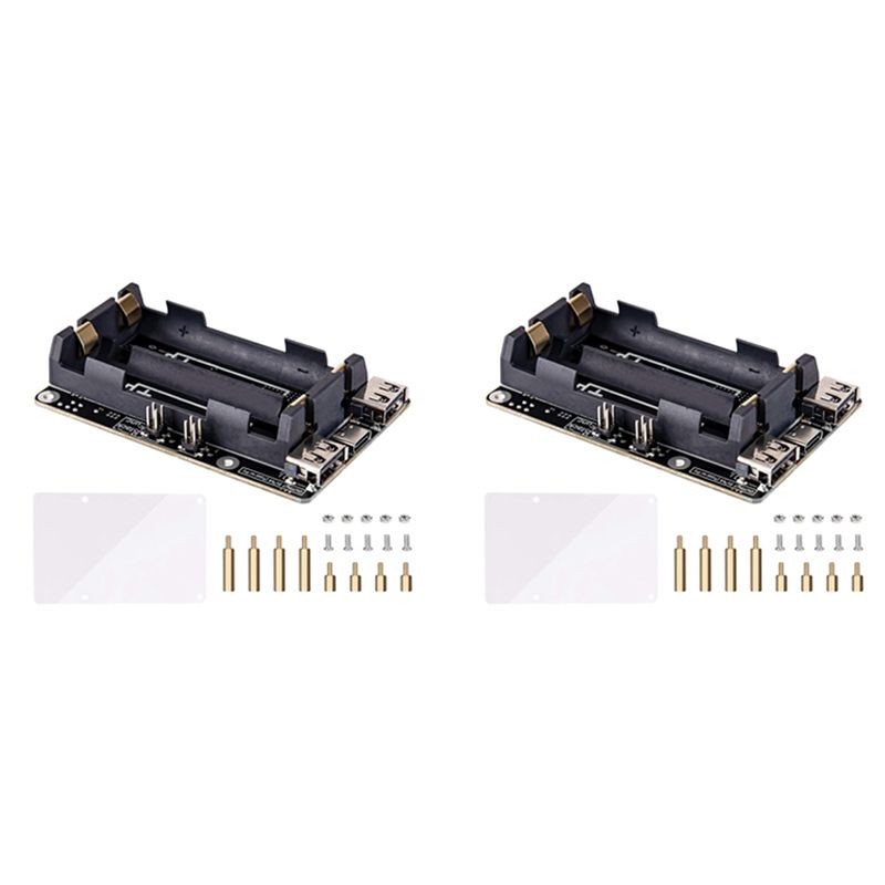 AA08-2X Voor Raspberry Pi 4 UP - Raspberry Pi Uninterrupted Power Supply Ups 18650 recensie en prijs