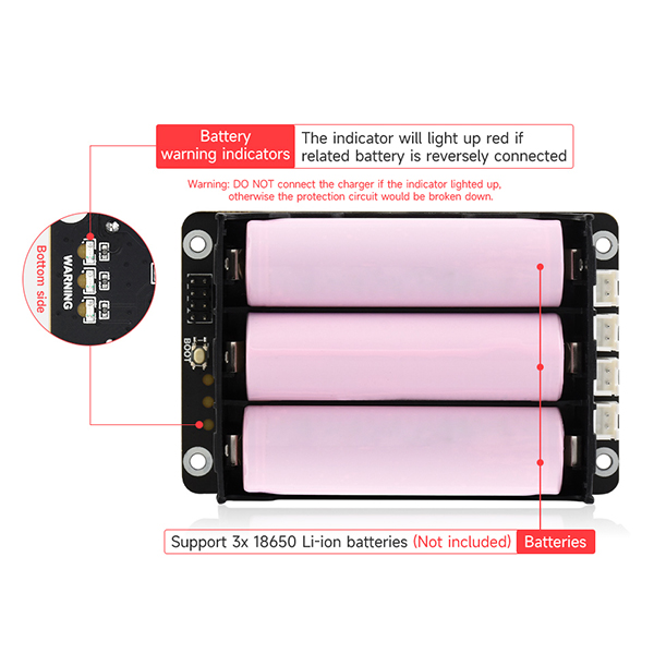 Raspberry Pi 5 UPS HOED Onders - Raspberry Pi Uninterrupted Power Supply Ups 18650 recensie en prijs