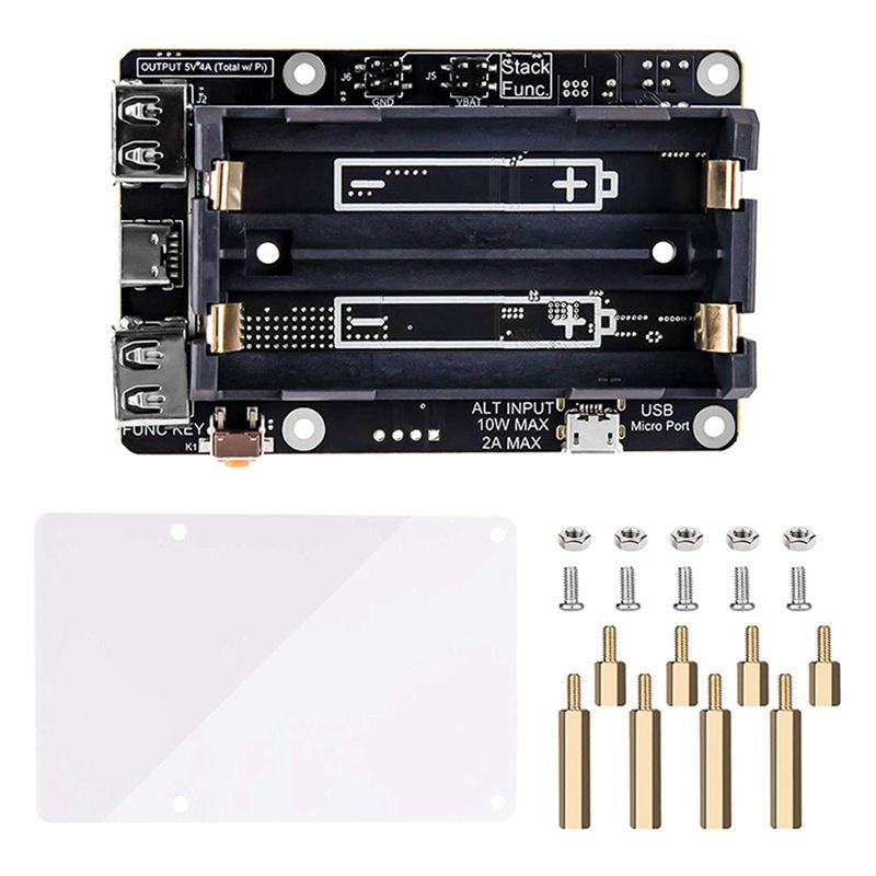 Delicate Texture-2X Voor Raspb - Raspberry Pi Uninterrupted Power Supply Ups 18650 recensie en prijs