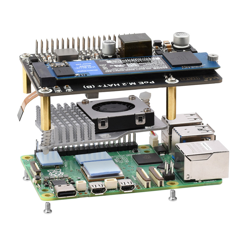 Raspberry Pi 5 PCIe naar M.2 m - Argon One V3 M.2 Nvme Case recensie en prijs