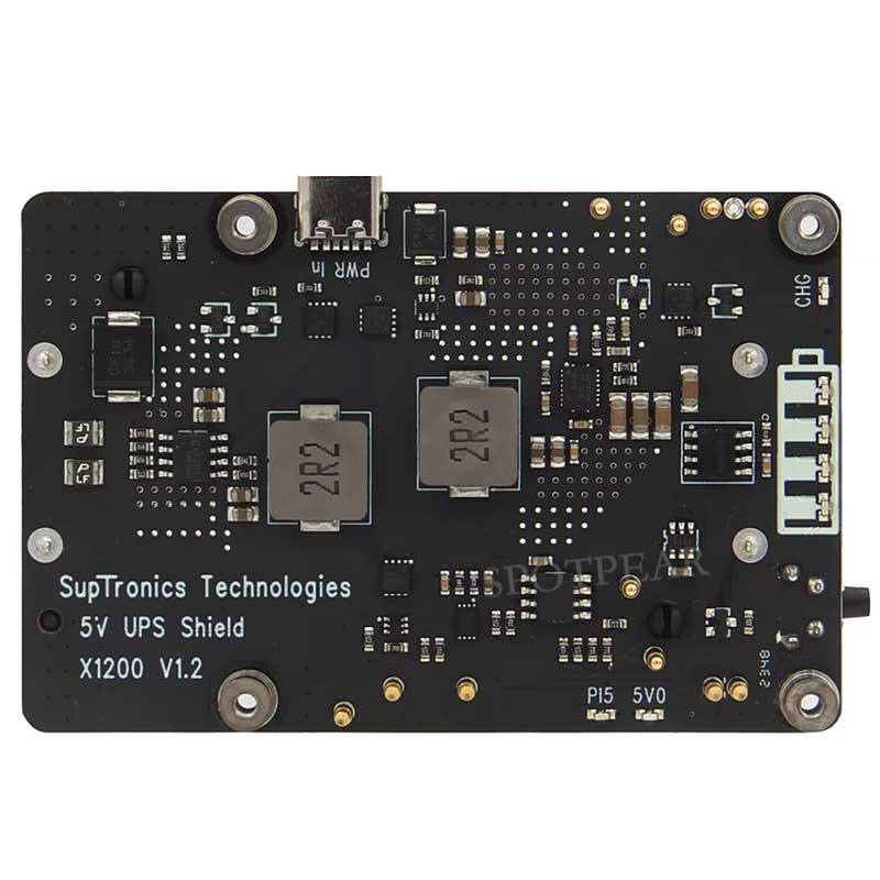 Raspberry Pi 5 UPS-uitbreiding - Raspberry Pi Uninterrupted Power Supply Ups 18650 recensie en prijs