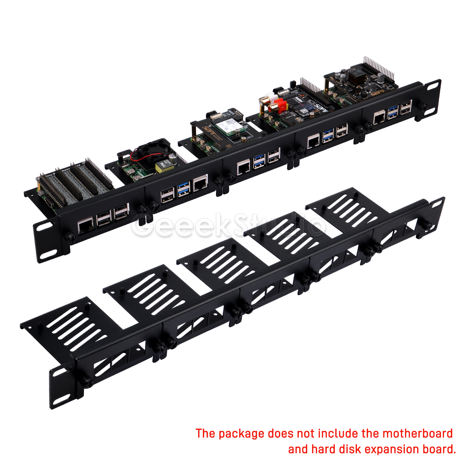 1U Rack Mount voor Raspberry P - Raspberry Pi Rackmount 1U 19 Inch recensie en prijs