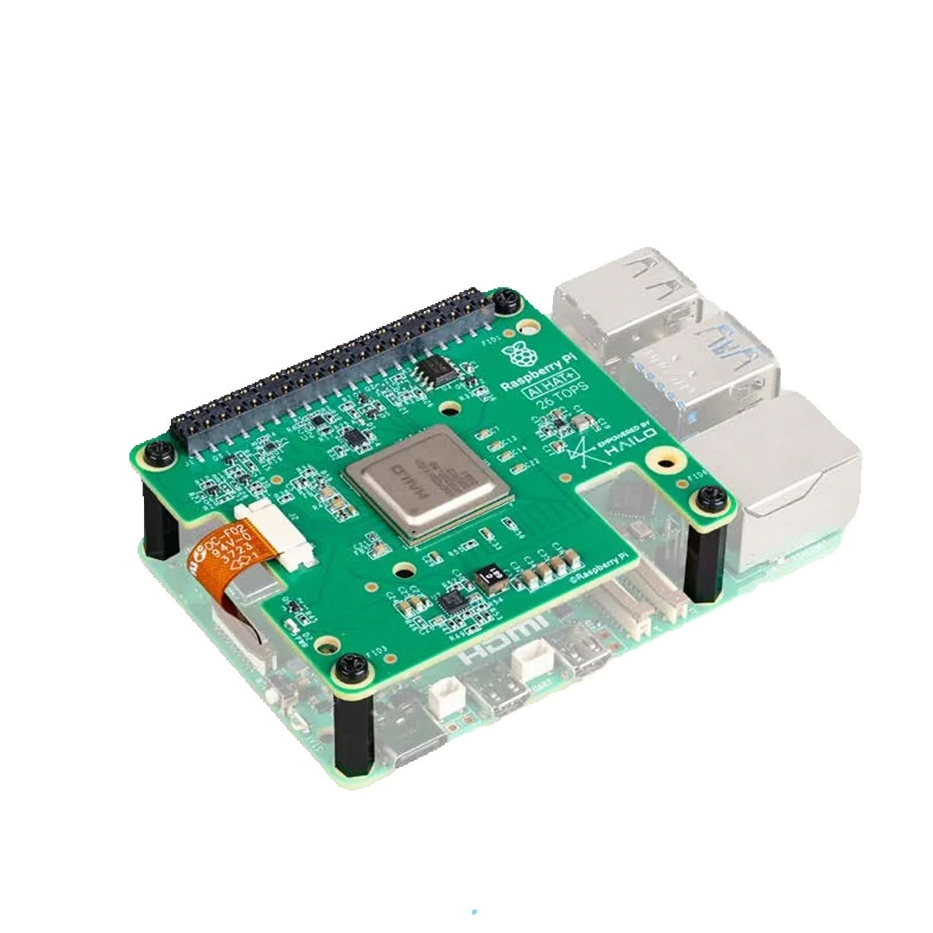 Raspberry Pi Al HAT+ beschikt  - Raspberry Pi Ai Kit Hailo-8L recensie en prijs